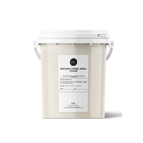 Organic Fine Diatomaceous Earth Tubs - Food Grade Fossil Shell Flour