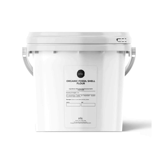 Organic Fine Diatomaceous Earth Tubs - Food Grade Fossil Shell Flour