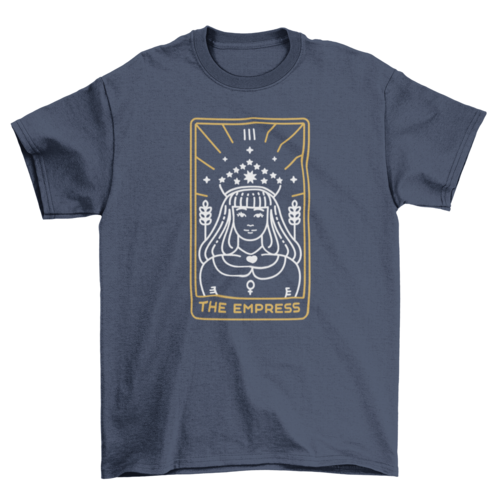 Tarot empress card astrology t-shirt