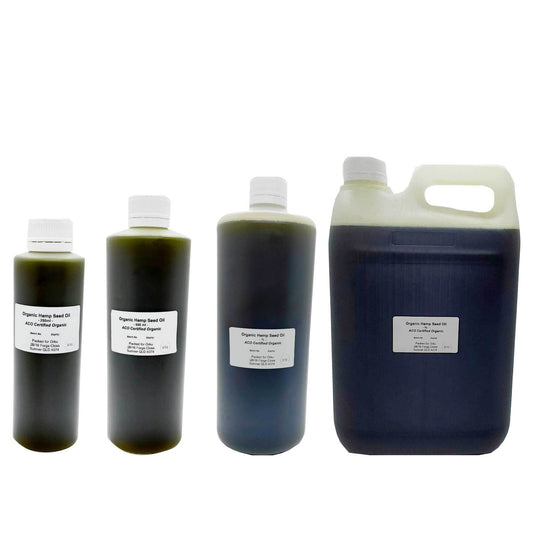 Orku Organic Hemp Seed Oil - Cold Pressed Food Grade Oils