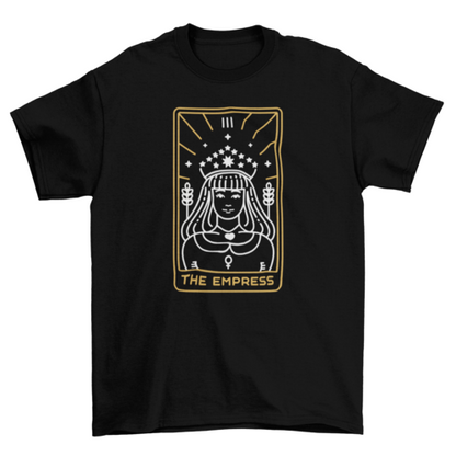 Tarot empress card astrology t-shirt