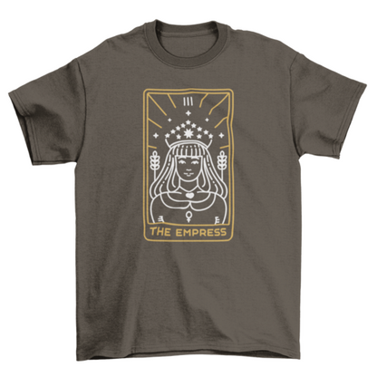 Tarot empress card astrology t-shirt