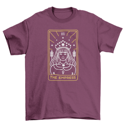 Tarot empress card astrology t-shirt