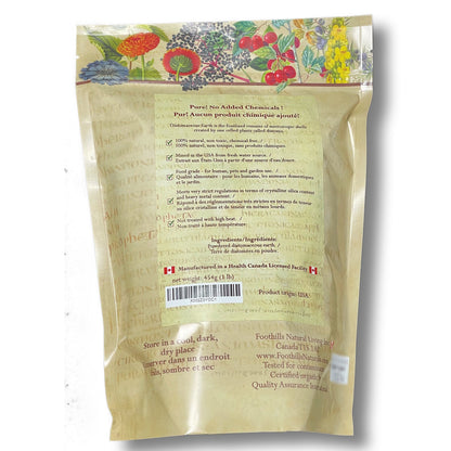 Diatomaceous Earth (Uncalcined)- Fine Powder Food Grade