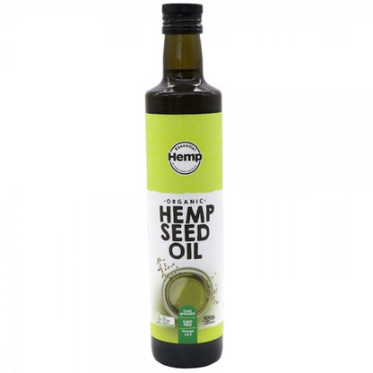 Orku 500ml Organic Hemp Seed Oil - Cold Pressed Food Grade Oils